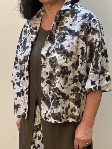 Chemisette à Imprimé Abstrait
