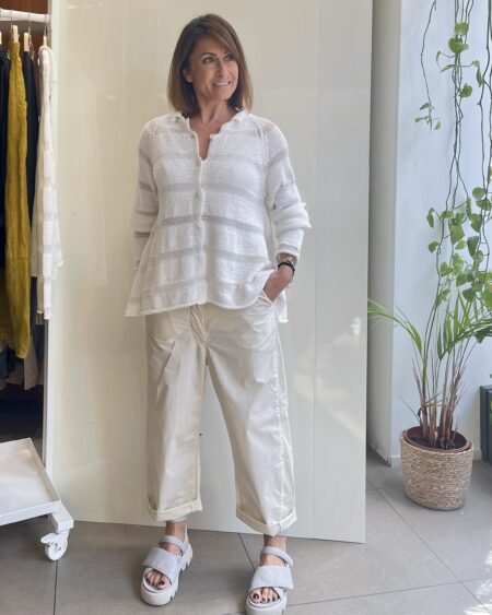 Pantalon minimaliste droit